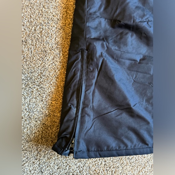 AQ Explore The Unknown Snow Pants Size X Large Black Ski Zip Pockets Winter - Picture 2 of 5